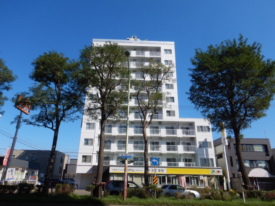 共同住宅の外部塗装改修施工例